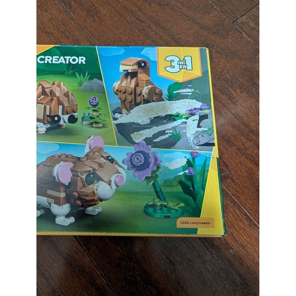 LEGO Creator 3 in 1 Bundle 31376 Hamster & 31377 Turtle Animals Building Set NIB - Picture 3 of 10